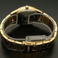 Lorus Ladies Bling Black dial Gold Plated Stainless Steel Bracelet Watch RG206WX9