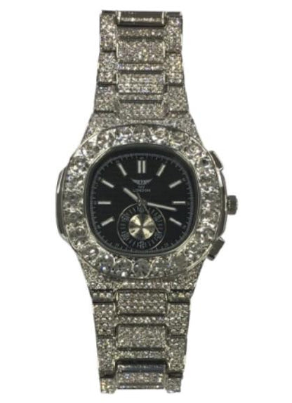 NY LONDON GENTS BLING WATCH PI-7644 Available Multiple Colour