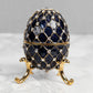 Treasured Trinkets - Large Egg Blue