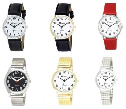 Starter Pack Mens Ladies Basic Quartz Chronograph Watches