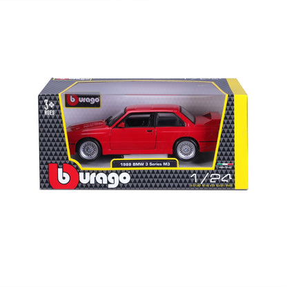 1:24 Bmw 3 Series M3 E30 1988  - Diecast Model car Collectables