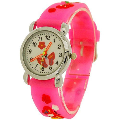 Relda Children's Boys / Girls Analogue 3D Silicone Strap Watch REL4 Available Multiple Colour