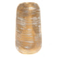 Hestia Gold Swirl Vase 24cm