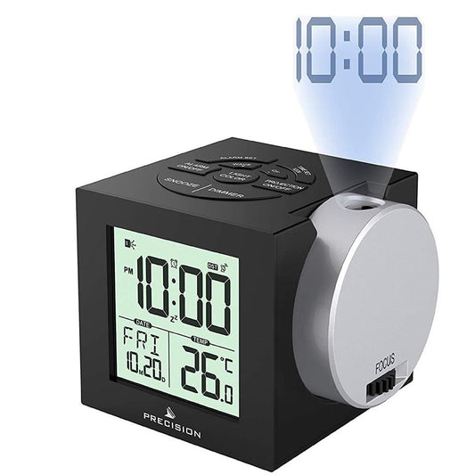 Precision Radio Controlled Projection Digital Alarm Clock AP057