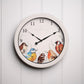 Country Living Outdoor Clock - Garden Birds 21 cm