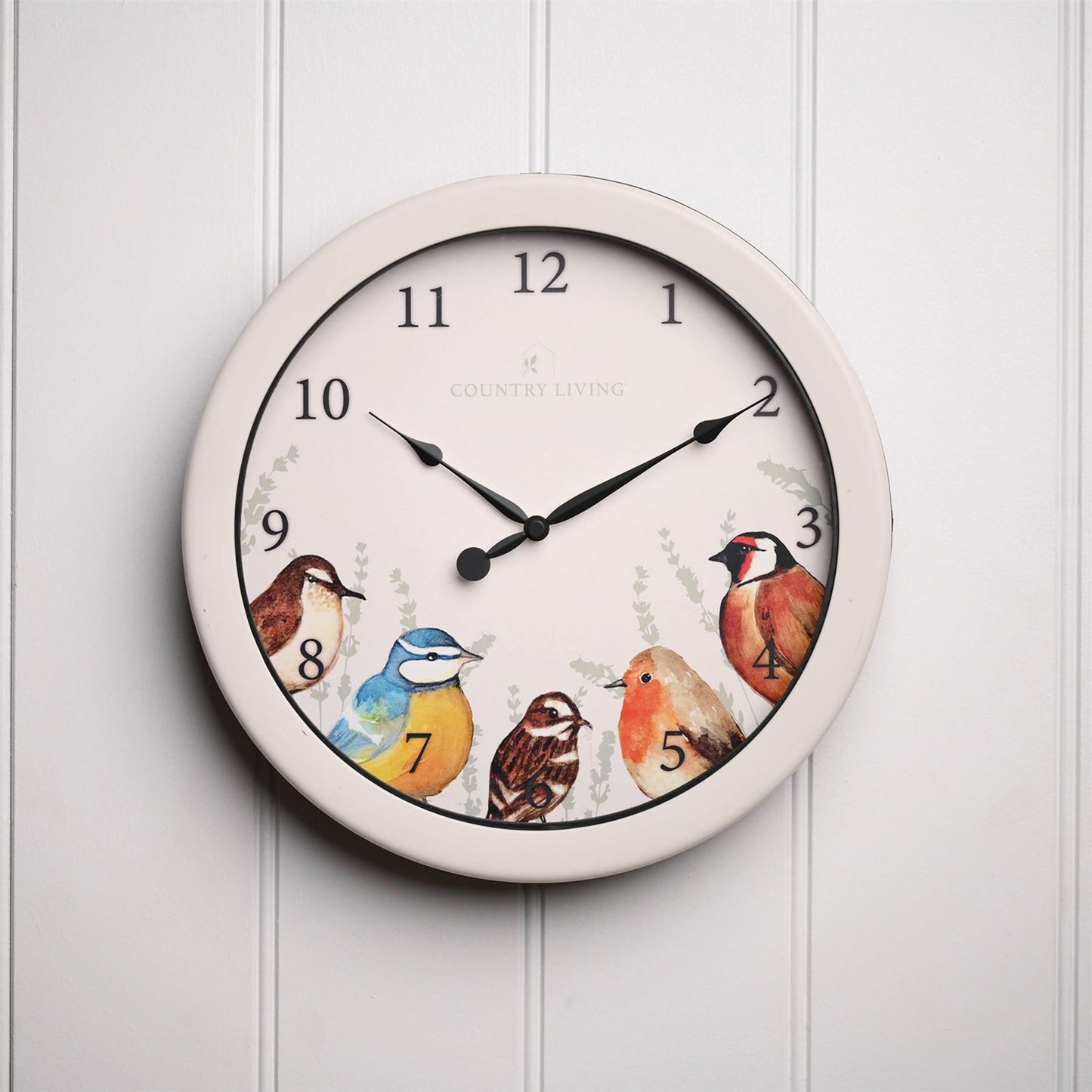 Country Living Outdoor Clock - Garden Birds 21 cm