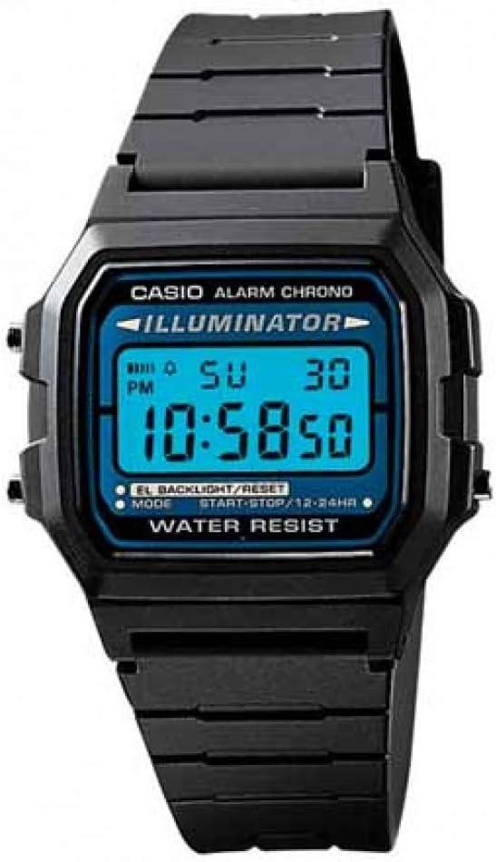 Casio Men's Illuminator Black, Square Digital watch