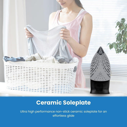 Hamilton Beach 3000W Pro Steam Max  Iron - Blue & Black