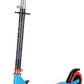 Xootz Kids' Folding Kick Scooter with Adjustable Handlebars - Blue