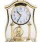 Rhythm Gold Pendulum & Acrylic Decoration Mantel Clock