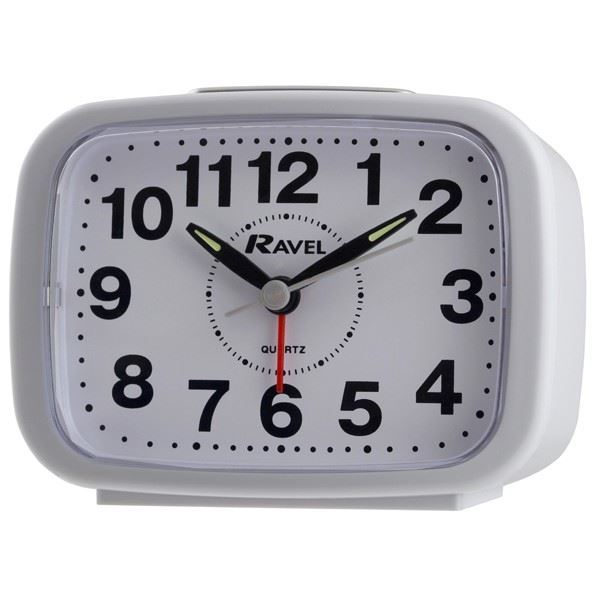 Ravel Rectangular Quartz Alarm Clock RC008