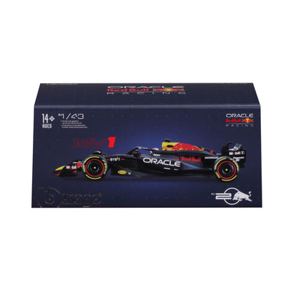 1:43 F1 Red Bull Racing Rb20 2024 With Helmet Verstappen - Diecast Model car Collectables