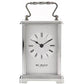 Widdop Roman Number Carriage  Metal Clock Available Multiple Colour