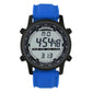 Henley Mens Digital Black Dial Rubber Strap Watch HDG038 Available Multiple Colour