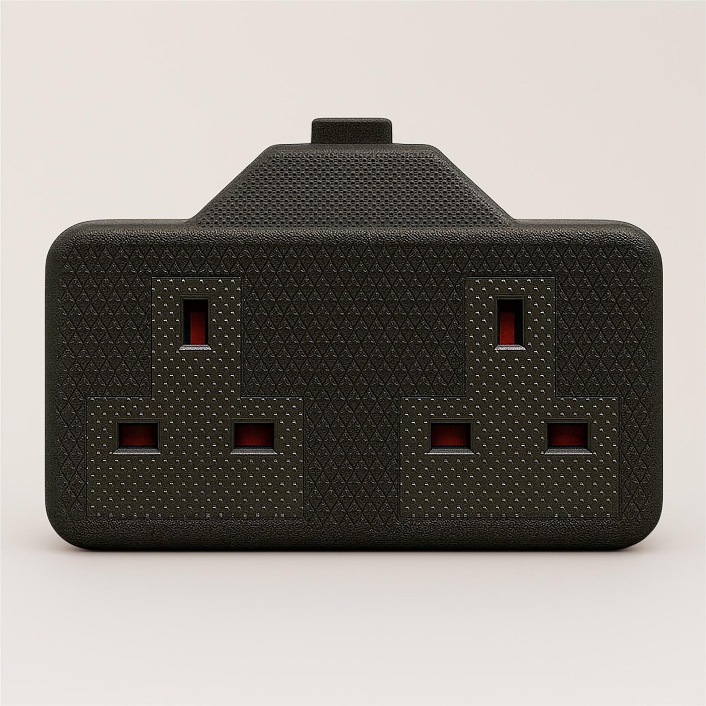 2 Gang Impact Resistant Extension Socket