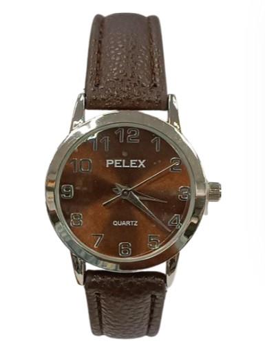 PELEX Ladies Basic Dial Leather Strap Quartz Watch PLX-013 Available Multiple Colour