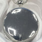Mens & Ladies Mechanical Hand Winding Half Hunter Steampunk Silver Pocket Watch