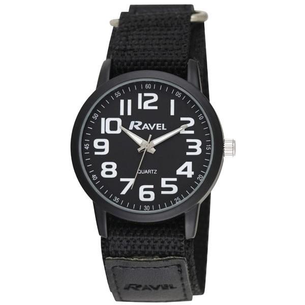 Ravel Mens Velcro Sports Bold Arabic Dial Watch R1601.64 Available Multiple Colour