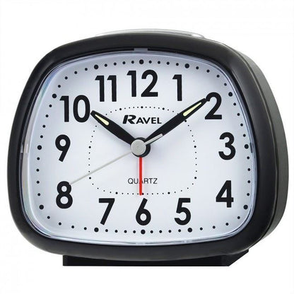 Ravel Silent Sweep, Crescendo and Light features Alarm Clock RC028 Available Multiple Colour