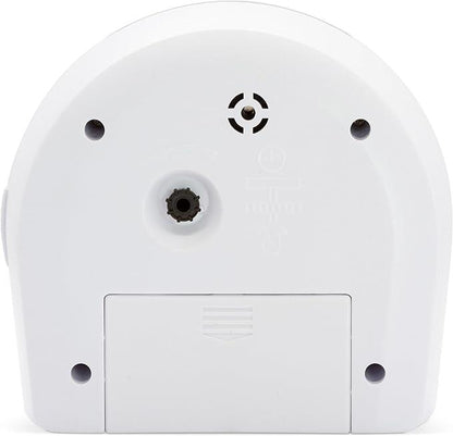 Acctim Europa Analogue Bedside Desk Silent Sweeper Alarm Clock 1411 Available Multiple Colour