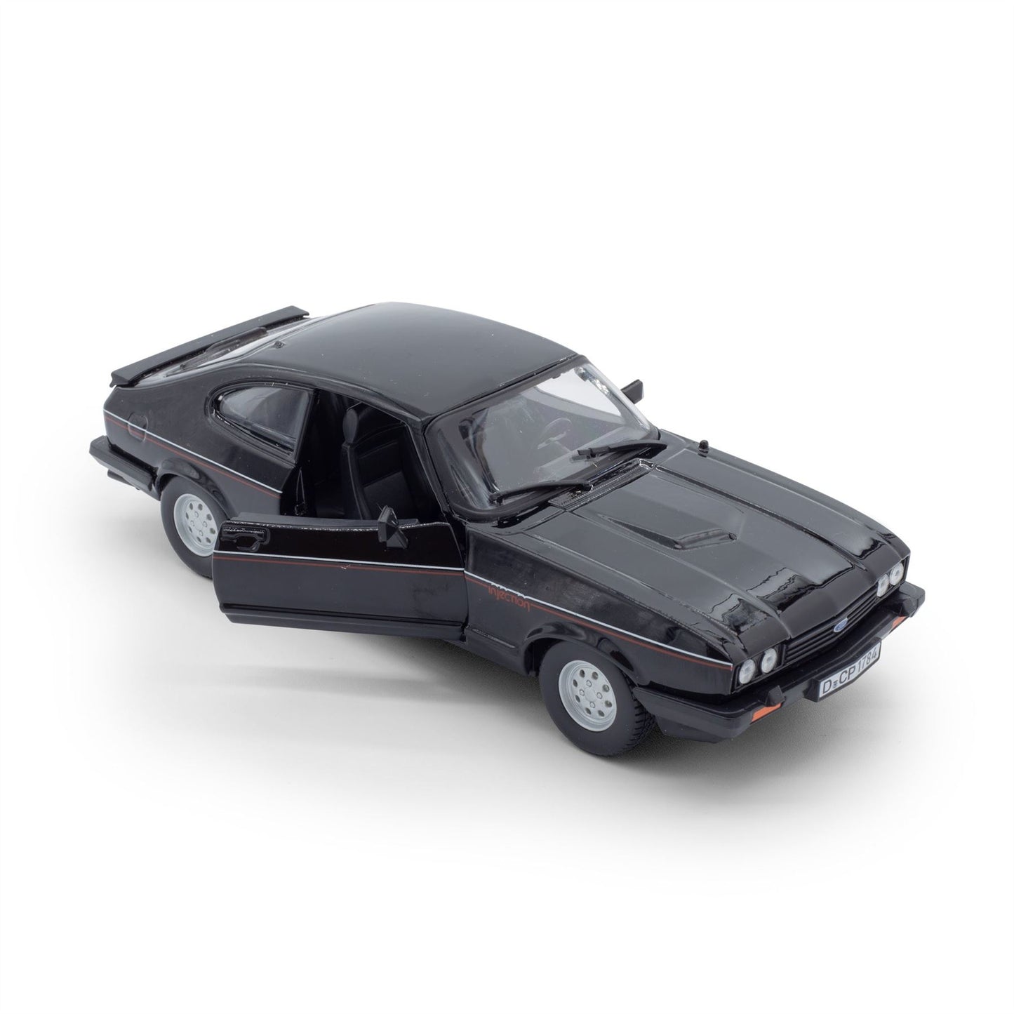 1:24 Ford Capri Black 1982  - Diecast Model car Collectables