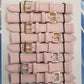 Leather Pink Watch Straps Pk10 Available sizes from 6mm To 24mm 1005.03