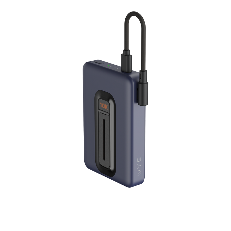 WyeFlux 5K Magnetic Power Bank PB71 With Detachable Cable