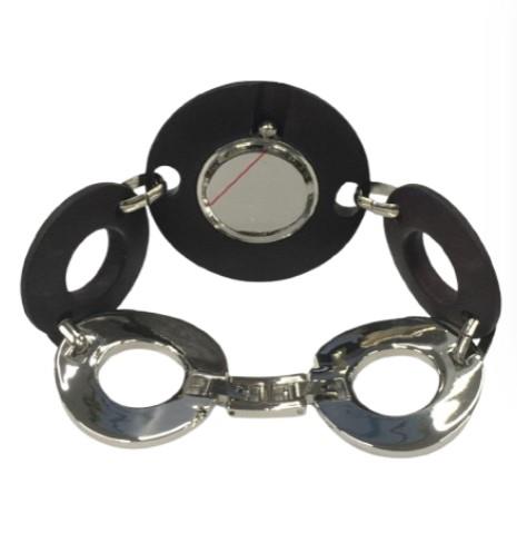 Henley Ladies Fashion Case White Dial And Brown Silver Fancy Bracelet Strap Watch H07045.2- CLEARANCE NEEDS RE-BATTERY