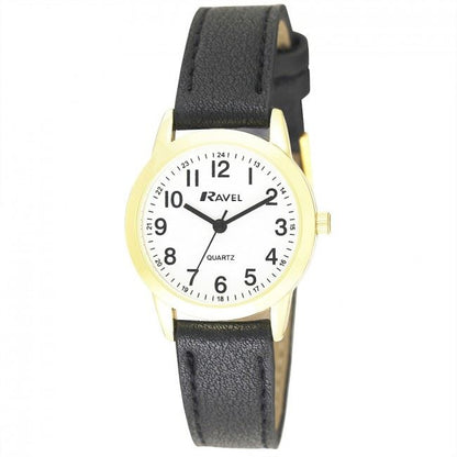 Ravel Ladies Classic Leather Strap Watch R0132LC