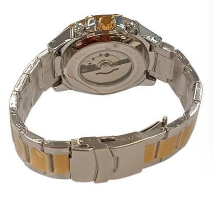 Christyan Arden Mens Dated Dial Analogue Metal Bracelet Strap Watch Multiple colours available