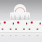 Eagle 4 Way Surge And Spike Protected Switched Adaptor Socket Product code:E250DL