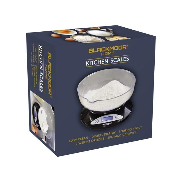 Blackmoor Black Kitchen Scales