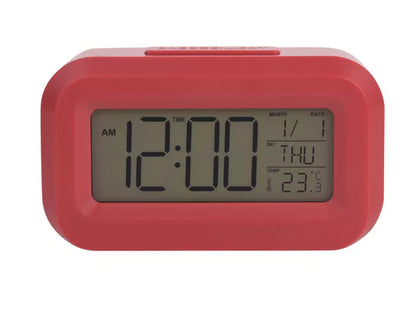 Widdop Brights Travel Digital Alarm Clock Available Multiple Colour