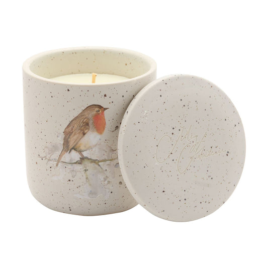 Meg Hawkins Ceramic Vessel Candle Robin 250g