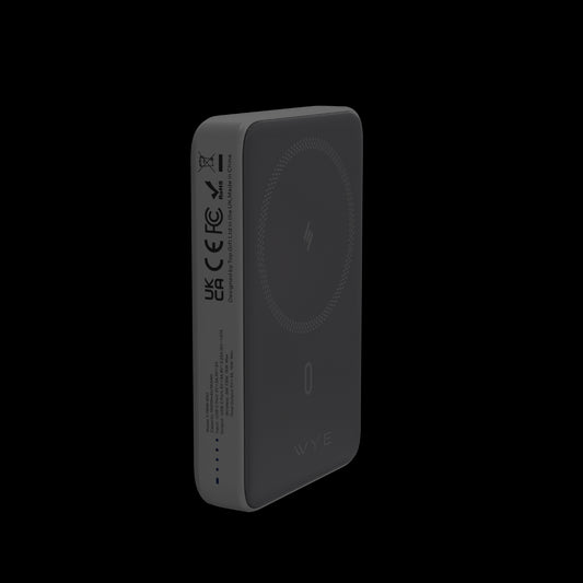 Wye Magnetic Wireless Power Bank Black
