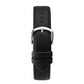 Sekonda Mens Basic Silver Dial and Black Leather Strap Watch 1851