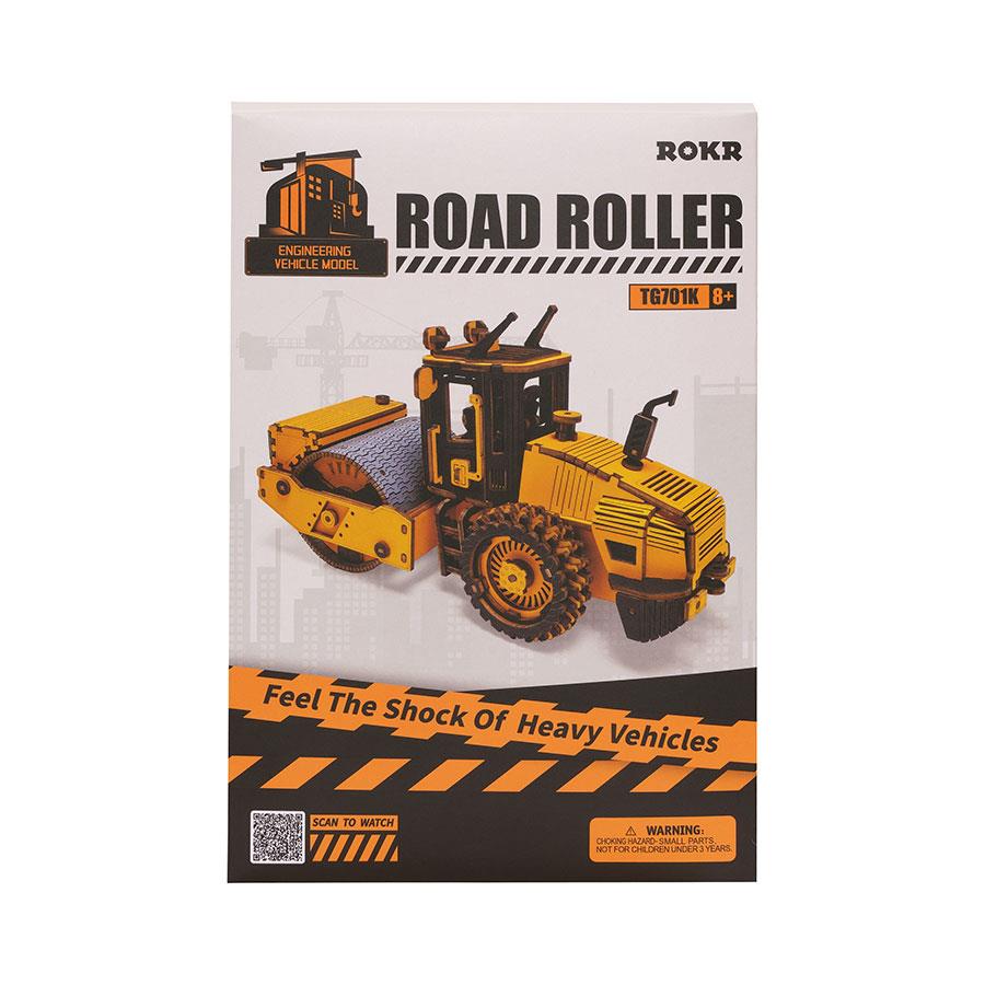 ROBOTIME ROKR Road Roller Puzzle Building Toy