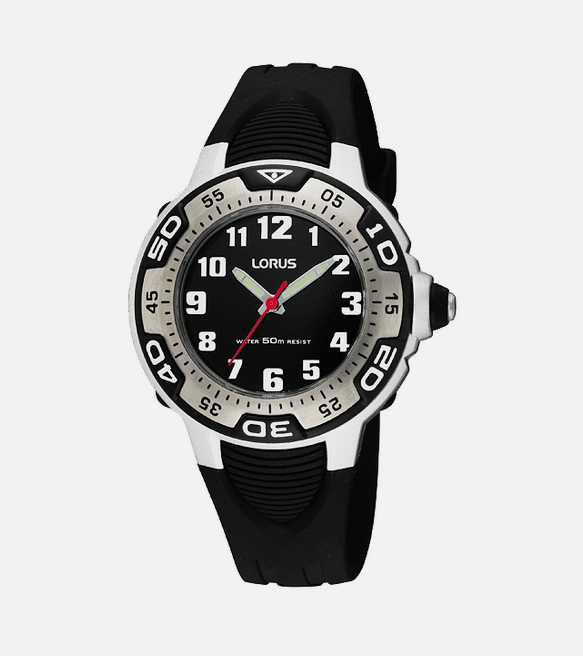 Lorus Childrens Rubber Strap Wacth NEEDS BATTERY