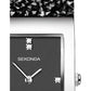 Sekonda Ladies Bling Rocks Black Brass Case & Bracelet with Black Dial Watch 40424