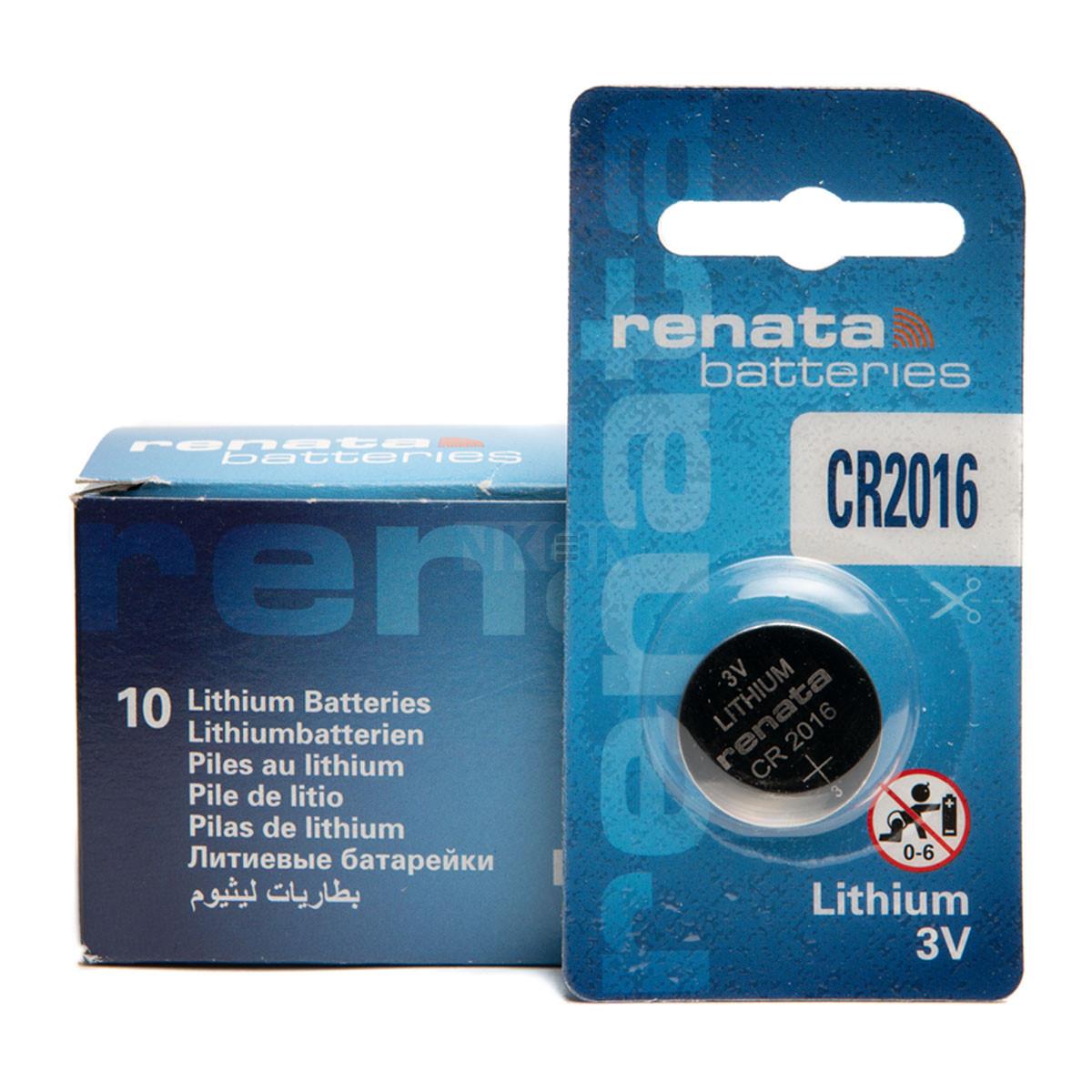 Renata Lithium CR Watch Batteries Multiple Sizes (10 Pack)