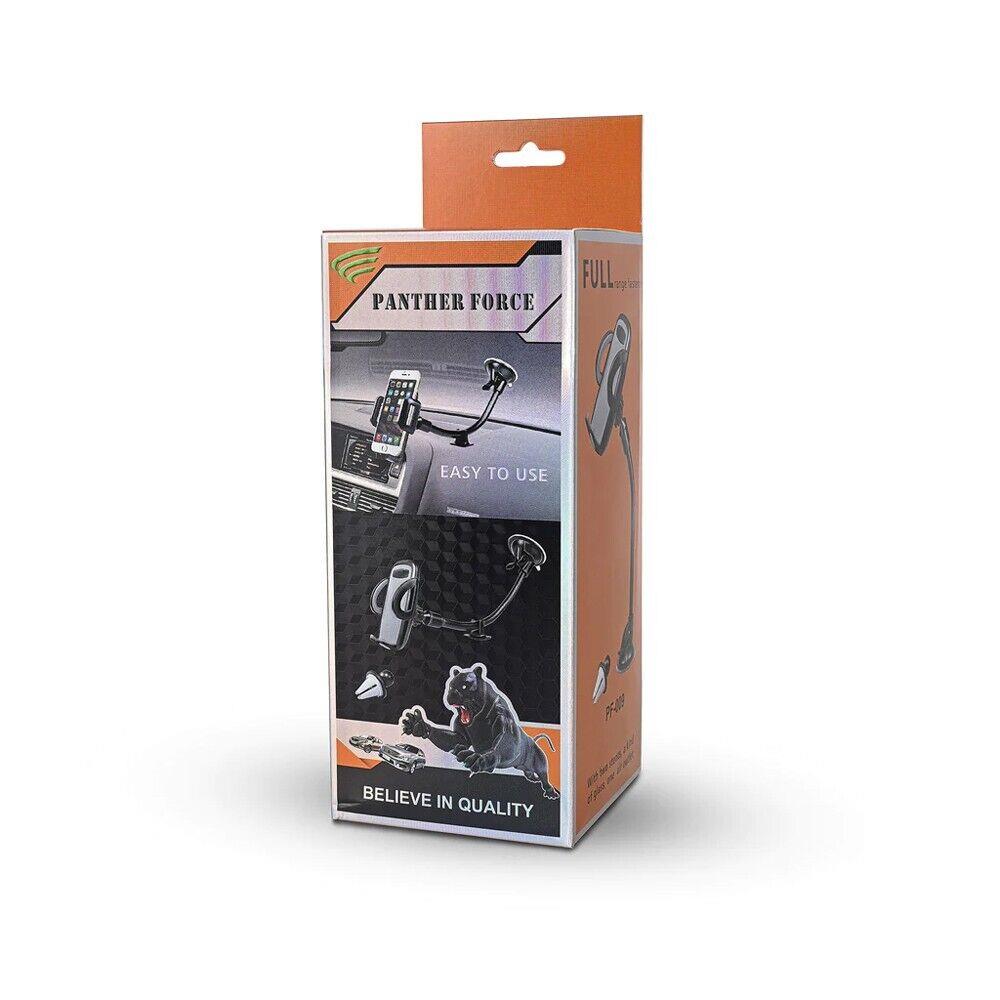 Panther Force Car Holder 360 Degrees Long Neck / Suction and Vent