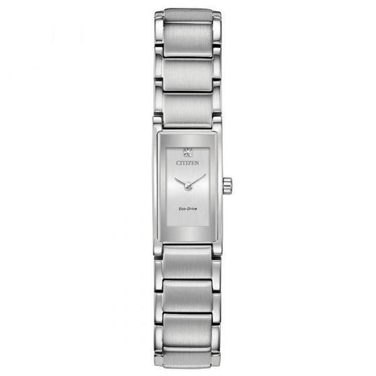 Citizen Ladies  Axiom Diamond Steel Watch EG7050-54A