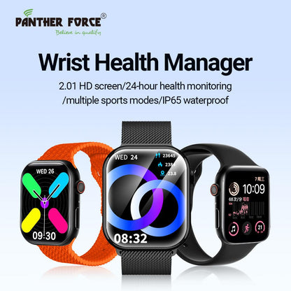 Panther Force Stylish AMOLED Display Smart Watch