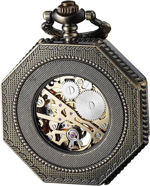 Octagon hot sale pocket watch