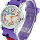 Relda Children's Big Number Analog Silicone Strap Girl's Watch REL10 Available Multiple Colour