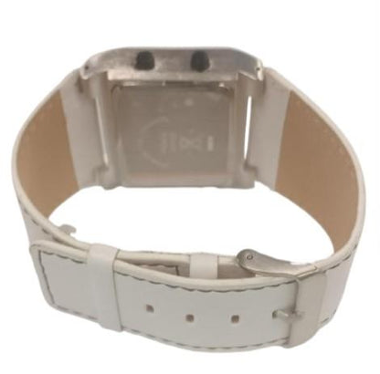 Spirit Ladies Fashion Digital LCD Black Dial with White Leather Strap Watch  ASPG09 - CLEARANCE NEEDS RE-BATTERY