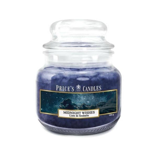 Price's Small Jar Candle – Midnight Wishes