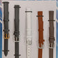 1555.05 2X Extra Long Mix Colour Leather Watch Straps Pack of 5 AVailable From 18MM - 22MM