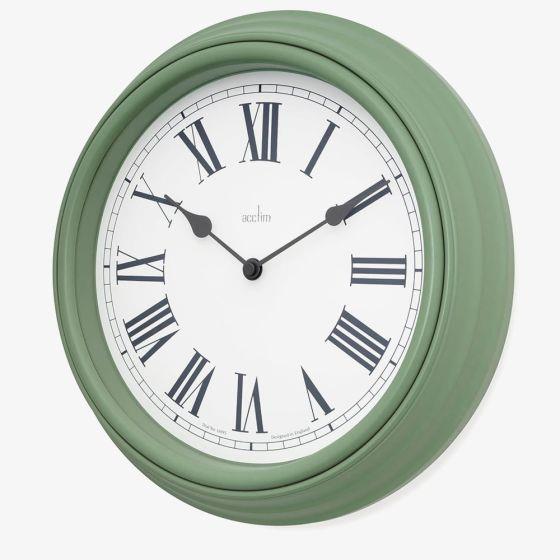 Acctim Devonshire Traditional 28cm Quartz Wall Clock Available Multiple Colour