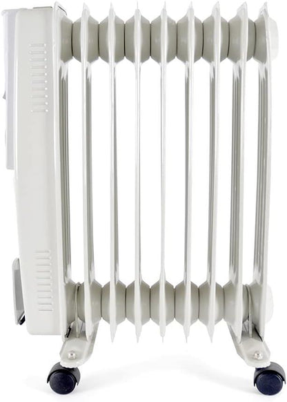 StayWarm 2000w 9 Fin Oil Radiator - Grey